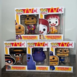 McDonald’s funko pop lot